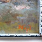 Alois Hejl - Landscape with figure Alois Hejl - Landscape with figure
