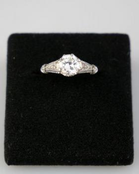 Ring - platinum, gold - 1930 Ring - platinum, gold - 1930
