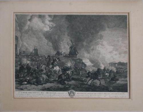 Soldiers - J.Moyreau  (1690 – 1762)  - 1744 Soldiers - J.Moyreau  (1690 – 1762)  - 1744