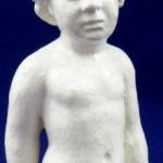 Bretislav Benda - Standing naked boy with a lanter Bretislav Benda - Standing naked boy with a lanter