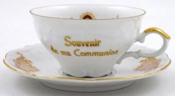 Cup and Saucer - porcelain - 1955 Cup and Saucer - porcelain - 1955