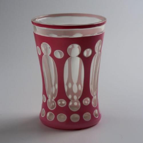 Glass - clear glass, pink glass - 1850 Glass - clear glass, pink glass - 1850