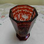 Glass - glass, ruby glass - 1875 Glass - glass, ruby glass - 1875