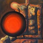 Painting - cardboard - Rudolf Krivo - 2012 Painting - cardboard - Rudolf Krivo - 2012