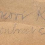 Aquarelle - paper - František Doubrava - 1953 Aquarelle - paper - František Doubrava - 1953