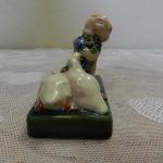Ceramic Figurine - Child - ceramics - Jan Lichtág, podle figurek od Powolnyho / V.D.K. Bechyně - 1920 Ceramic Figurine - Child - ceramics - Jan Lichtág, podle figurek od Powolnyho / V.D.K. Bechyně - 1920