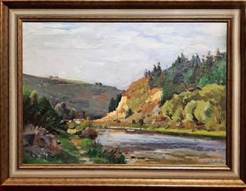 Landscape - Josef Procházka (1909 - 1984) - 1930 Landscape - Josef Procházka (1909 - 1984) - 1930