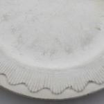 Plate with embossed rim - Teinitz 1830 - 1866 Plate with embossed rim - Teinitz 1830 - 1866