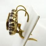 Earrings with natural blue sapphires and 20 diamon Earrings with natural blue sapphires and 20 diamon