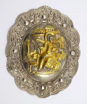 125. GOLD-PLATED SILVER RELIEF 125. GOLD-PLATED SILVER RELIEF