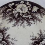 Two plates with flowers - Nowotny, Altrohlau Two plates with flowers - Nowotny, Altrohlau