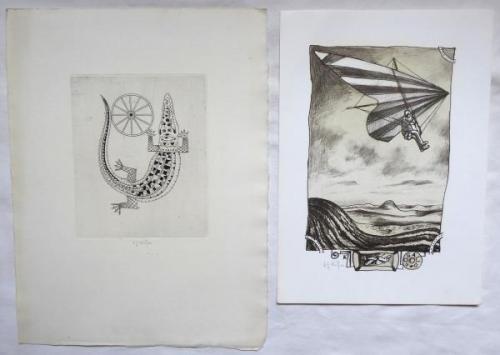 Ladislav Josef Kaspar - Rogallo, Crocodile  Ladislav Josef Kaspar - Rogallo, Crocodile