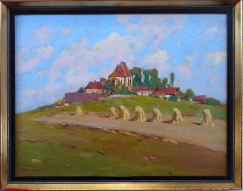 Miroslav Novy - Harvest in Chlumcany near Ckyne Miroslav Novy - Harvest in Chlumcany near Ckyne