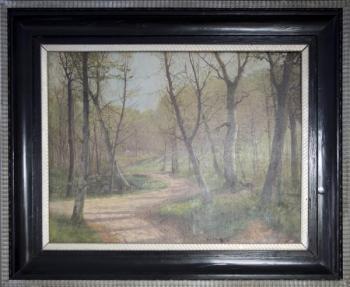 Forest Landscape - Hermann Reisz (1865-1920) - 1900 Forest Landscape - Hermann Reisz (1865-1920) - 1900