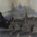 View of Hradcany - 1930 View of Hradcany - 1930