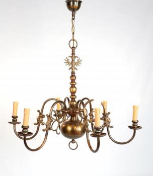 Six Light Chandelier - 1965 Six Light Chandelier - 1965