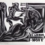 Anna Grmelova - Five ex libris (2x J. Bilka, 2x F. Anna Grmelova - Five ex libris (2x J. Bilka, 2x F.