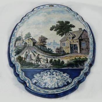 Wall Plate - Makkum - 1780 Wall Plate - Makkum - 1780