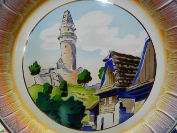 Platter - metal, enamel - 1930 Platter - metal, enamel - 1930