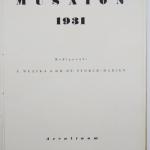 168. REVUE MUSAION -1931 168. REVUE MUSAION -1931