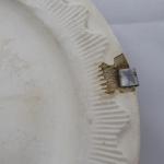 Plate with embossed rim - Teinitz 1830 - 1866 Plate with embossed rim - Teinitz 1830 - 1866