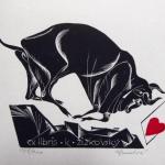 Anna Grmelova - Five ex libris (2x K. Zizkovsky, S Anna Grmelova - Five ex libris (2x K. Zizkovsky, S