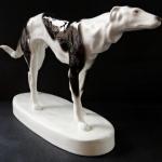 Ceramic statuette Borzoi - Goldscheider Ceramic statuette Borzoi - Goldscheider