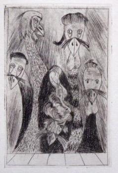 Vaclav Zykmund - Three graphic sheets  Vaclav Zykmund - Three graphic sheets