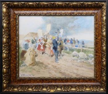 Painting - Jindřich Příhoda - 1930 Painting - Jindřich Příhoda - 1930