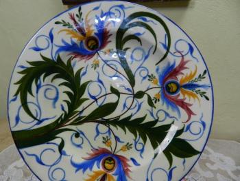 Ceramic Plate - stoneware - 1930 Ceramic Plate - stoneware - 1930