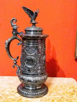 Pewter pitcher - 1880 Pewter pitcher - 1880