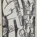 Miroslav Houra - Musicians, four graphics  Miroslav Houra - Musicians, four graphics