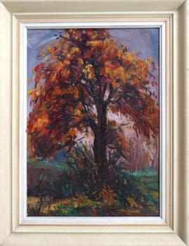 Josef Pycha - Autumn Tree Josef Pycha - Autumn Tree