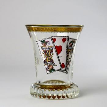 Glass Goblet - clear glass - 1910 Glass Goblet - clear glass - 1910