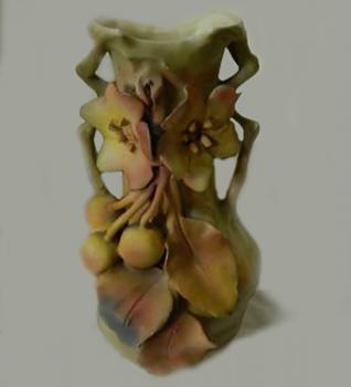 Vase from Porcelain - stoneware - 1910 Vase from Porcelain - stoneware - 1910