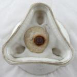 Bowl on tripod with colourful figural motif Bowl on tripod with colourful figural motif