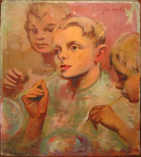 Portrait of Child - 1950 Portrait of Child - 1950