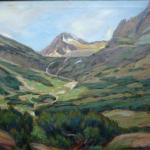 Mountain Landscape - Rudolf Walter - 1920 Mountain Landscape - Rudolf Walter - 1920