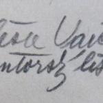 Alesa Vaic - Portrait of Edvard Benes  Alesa Vaic - Portrait of Edvard Benes