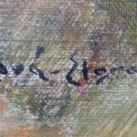 Milena Simkova Elgrova - Mountain landscape with a Milena Simkova Elgrova - Mountain landscape with a