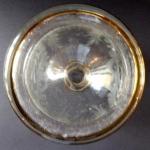 Carafe with cut motif and gold lines Carafe with cut motif and gold lines