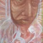 Painting - cardboard - Josef Telec - 1965 Painting - cardboard - Josef Telec - 1965