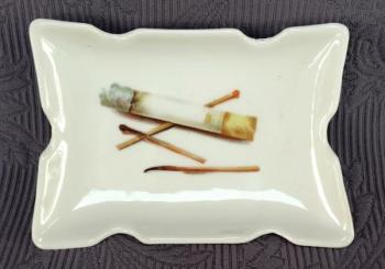 Porcelain Ashtray - 1930 Porcelain Ashtray - 1930