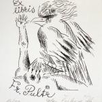 Olga Cechova - Five ex libris (3 x 1976, 1 x 1973) Olga Cechova - Five ex libris (3 x 1976, 1 x 1973)