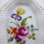 Bowl with flowers and beads - Rosenthal Bowl with flowers and beads - Rosenthal