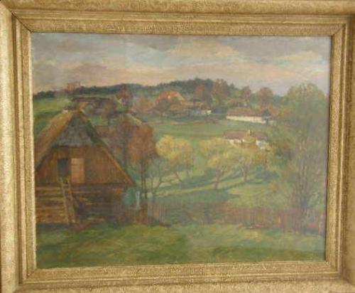 František Holan - In early spring in the village František Holan - In early spring in the village