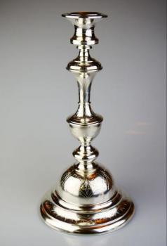 Silver Candlesticks - silver, chiseled silver - 1890 Silver Candlesticks - silver, chiseled silver - 1890