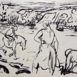 Alois Moravec - Exlibris, PF 1982, Invitation  Alois Moravec - Exlibris, PF 1982, Invitation