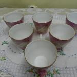 Porcelain Mugs - white porcelain - KPM Krister Germany - 1910 Porcelain Mugs - white porcelain - KPM Krister Germany - 1910