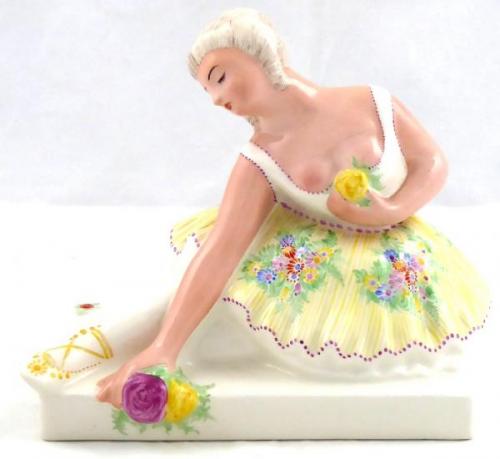 Jan Vitezslav Dusek ( 1891 - 1966 ) - Ballerina, B Jan Vitezslav Dusek ( 1891 - 1966 ) - Ballerina, B